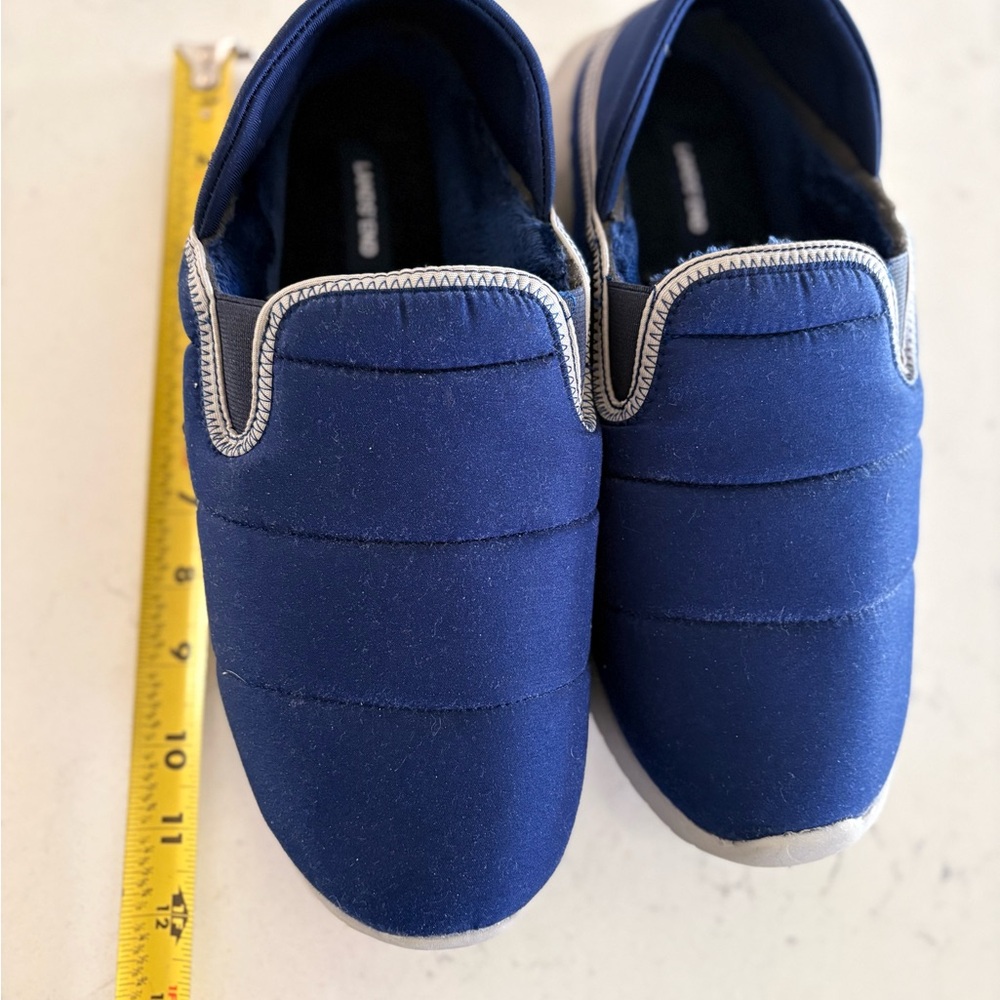 Lands' End Navy Slip-On Shoes - Picture 3 of 8